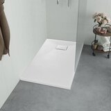 vidaXL Kad za tuš SMC bela 90x70 cm Cene