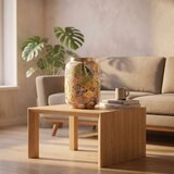 Mhome Vaza Ename Olive 15xh21,5cm / kovina, (5000199683) | Shoptok.si