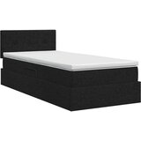  s madracem i skladištem Crna 90 x 190 cm Baršun | shoptok.hr