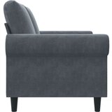  Dvosjed tamnosivi 120 cm baršunasti | shoptok.hr