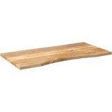  Ploča za radni stol zaobljena 120x50x2,5 cm od drva manga | shoptok.hr