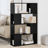  Centar za zabavu Crni hrast Konstruirano drvo 80 x 24 x 124 cm | shoptok.hr