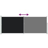  Uvlačiva bočna tenda za terasu 180 x 500 cm crna | shoptok.hr