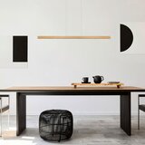 Globo Viseća LED svjetiljka Dentsy (43 W, Neutralno bijelo, Bakrena, D x Š x V: 120 x 9 x 120 cm) | shoptok.hr