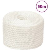vidaXL radno uže bijeli 24 mm 50 m od polipropilena | shoptok.hr