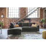 Miuform Tamno siva baršunasti sklopiva kutna garnitura (s lijevim kutom) Lofty Lilly – | shoptok.hr