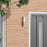 Vanjska zidna lampa Srebrno 10.5 x 6 x 33 cm | shoptok.hr
