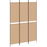  3-panelni pregradni zid Bež 150 x 220 cm Tkanina | Eponuda.com