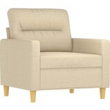  The Living Store Fotelj krem 60 cm blago - Fotelj, (21449192) | Shoptok.si