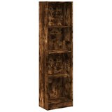 Maison Chic Knjižna omara - Knjižni regal dimljeni hrast 40x24x143 cm inženirski les, (21724624) Cene
