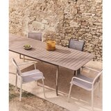 Kave Home Metalni vrtni stol 100x205 cm Brela &amp;ndash; Slike