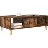 vidaXL s pohranom s vratima Dimljeni hrast 103.5 x 60 x 35 cm Konstruirano drvo | shoptok.hr