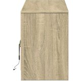 vidaXL TV omarica z LED sonoma hrast 140x34x50 cm inženirski les | Shoptok.si