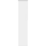 vidaXL Rolo zavjesa Blackout bijela 45x230 cm Širina tkanine 40,7 cm u
