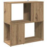 vidaXL Ormarić za knjige boja hrasta 60x24x63 cm konstruirano drvo | shoptok.hr