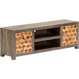 vidaXL TV ormarić sivi 120 x 30 x 40 cm od masivnog drva manga | shoptok.hr