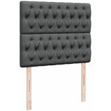  Krevet box spring s madracem tamnosivi 120 x 190 cm tkanina | shoptok.hr