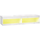  TV ormarić RGB LED rasvjeta 16 boja za TV 55-60 inča 140x40x30 cm visok sjaj bijela | shoptok.hr