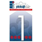 Home 3D Kućni broj Oslo (Visina: 9 cm, Motiv: 1, Bijele boje, Plastika, Samoljepljivo) | shoptok.hr