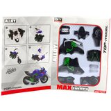  Metalni motor za sastavljanje 1:14 DIY - zeleno/crni | shoptok.hr