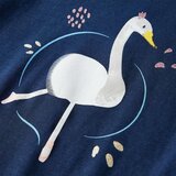  Dječja majica dugih rukava modra 116 | shoptok.hr