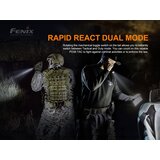 Fenix svjetiljka ručna PD36 TAC crna | shoptok.hr