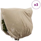  Pokrijte biljke od mraza flis pokrivačem 3 pcs Bež 2,5 x 3,14 m | Eponuda.com