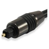 Equip Optični kabel 147921, pozlačen konektor, moški/moški, 1,8 m, črn Cene