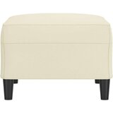 vidaXL Stolček za noge krem 70x55x41 cm umetno usnje | Shoptok.si