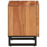 vidaXL Nočna omarica 2 kosa 40x33x46 cm trden akacijev les | Shoptok.si