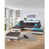 Premium Living Sedežna Garnitura Seaside, Z Ležiščem, Predalom, Oblika U | Shoptok.si