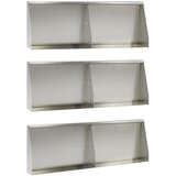  Zid za zadržavanje 6 kom. 60 x 12 x 40 cm Nehrđajući čelik | shoptok.hr