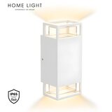 Bb Link SPOLJNA ZIDNA LAMPA 2XGU10 BELA 2201 2 IP65 Cene