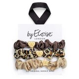 By Eloise London Bangle Set Leopard Luxe komplet elastik za lase | Shoptok.si