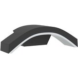  Vanjske LED zidne svjetiljke 2 kom crne od lijevanog aluminija | shoptok.hr