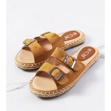 Gemre Brown Women's Flip-Flops Finnan | Shoptok.si