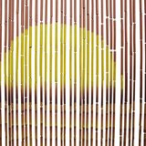 vidaXL Komarnik za vrata iz Potiskanje palme 100x200 cm bambus | Shoptok.si