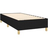 vidaXL Box spring krevet s madracem crni 90x190 cm od tkanine | shoptok.hr