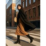 Sinsay Midi suknja od imitacije brušene kože | shoptok.hr