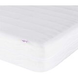 vidaXL Postelja z vzmetnico temno siva 180x200 cm blago | Shoptok.si