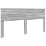  Konstrukcija postelje Siva Sonoma 200 x 200 cm Konstruiran les, (5000121319) | Shoptok.si