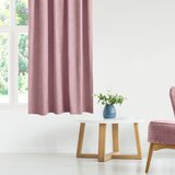  Curtain MILANA color pink style classic dragon tape transparent 10 cm chenille 560x245 HOMEDE | shoptok.hr