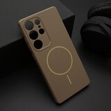  Maska JELLY MagSafe za Samsung S938 Galaxy S25 Ultra 5G tamno/ zlatna Cene