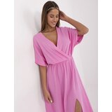 Italy Moda Dress-MI-SK-121008.84-pink | Shoptok.si