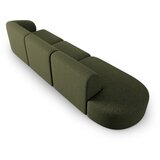 Milo Casa Zelena sedežna garnitura iz šenilje desni kot 311 cm Paolo – | Shoptok.si