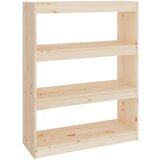 Maison Chic Knjižna omara - Knjižni regal 80x30x103,5 cm trdna borovina, (21723485) Cene