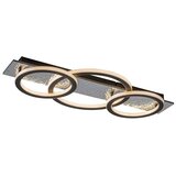 Rabalux Lunava LED plafonjera 75 cm 40 W daljinski upravljač crna 71498 Cene