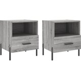 vidaXL Noćni ormarići 2 kom boja hrasta 40x35x47 5cm konstruirano drvo | shoptok.hr