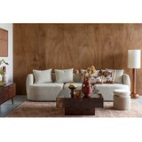 Dutchbone Klubska mizica v orehovem dekorju v temni naravni barvi 90x90 cm Quinn – | Shoptok.si