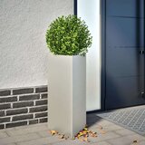 vidaXL vrtno korito trikotnik 40x34,5x70 cm nerjavno jeklo | Shoptok.si